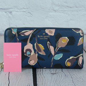NWT KATE SPADE Briar Lane Paper Rose Neda Wallet …